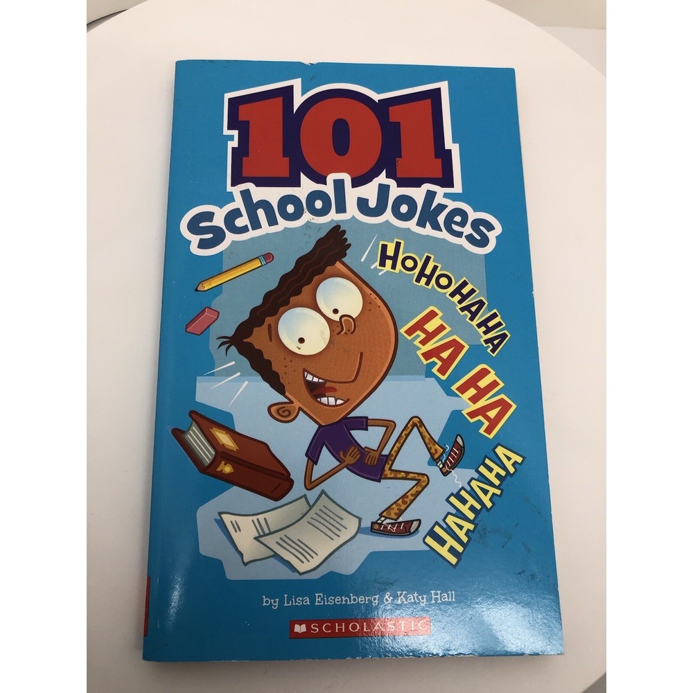 101 School Jokes Lisa Eisenberg & Katy Hall Paperback Funny Joke Book Scholastic